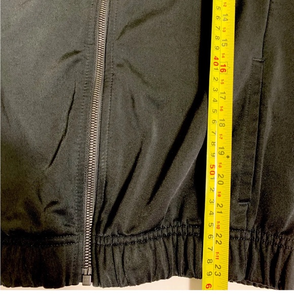 Adidas Jacket Women Small Black White Track Stripes Athletic Sports Zip Casual - Picture 12 of 12